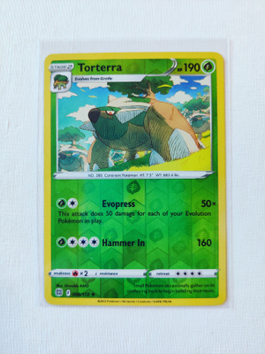 Torterra Reverse Holo Rare