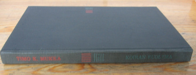 Timo K. Mukka: Koiran kuolema, Gummerus 1967. 2p. 143 s.