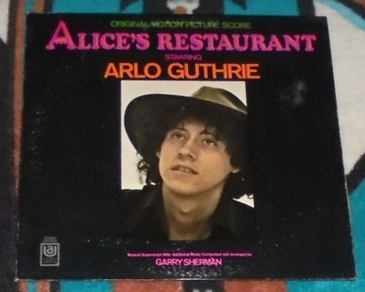 ARLO GUTHRIE ~ Alice's Restaurant ~ LP  Oriiginal Soundtrack