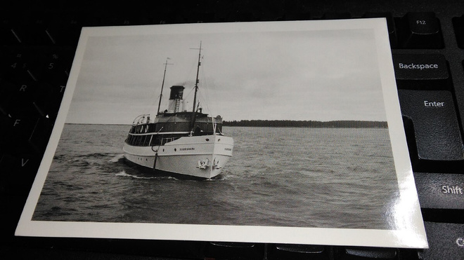 s/s Suursaari laivakortti