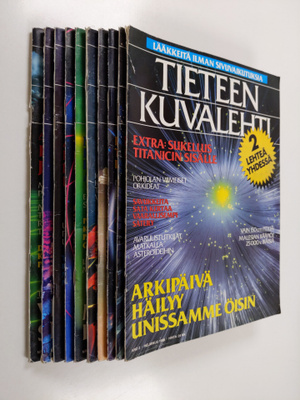 Tieteen kuvalehti vuosikerta 1988 2-10, 12 (puuttuu lehde...