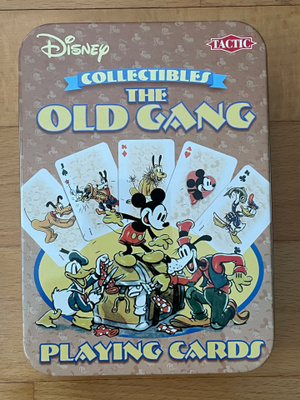 Disney Old Gang -pelikortit