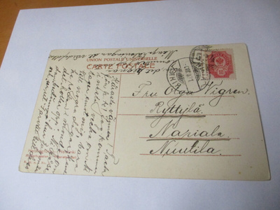 1908 Hikiä + nrol 534 kortilla