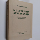 W. O. Renkonen : Kulttuurin avainsanoja : miten ne syntyv... - pikkukuva 1