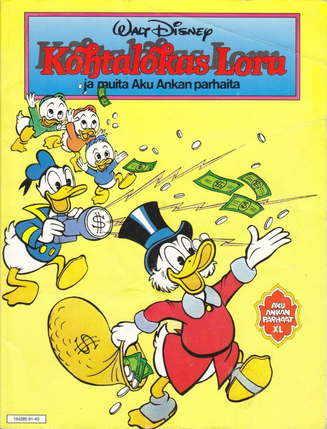Aku Ankan parhaat XL Kohtalokas loru (1991)