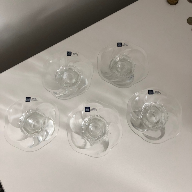 Arabia Lumme kynttilänjalka ( 5kpl )
