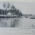Ruovesi, Murole, kanava, silta, tukkeja, mv pk, p. 1906 - pikkukuva 1