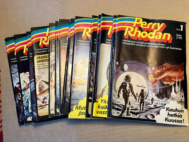 PERRY RHODAN KOKO SARJA 1-16 HYVÄT