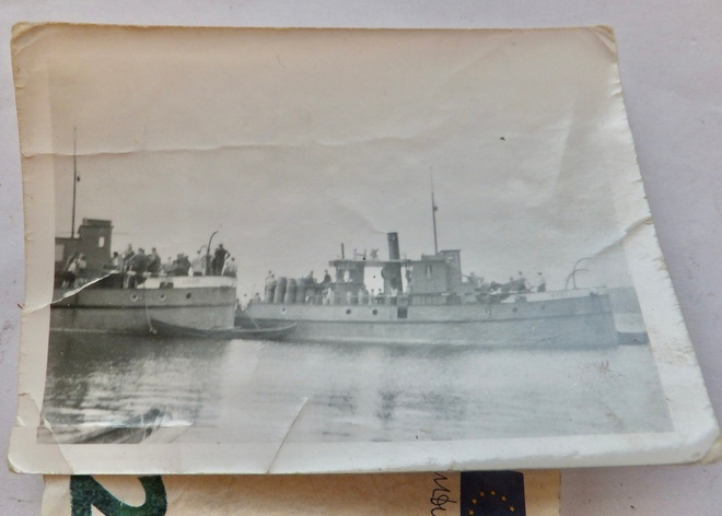 VANHA Valokuva Laiva Hyry ym n 1930-l