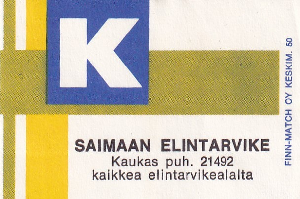 Kaukas, Saimaan Elintarvike , Kesko    4/16