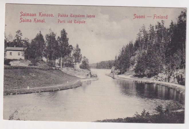 Saimaan kanava: Paikka Taipaleen luona