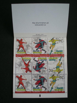 ÅV22 ** - Supersankarit - Nim.arvo 21,60 €