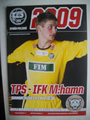 TPS - IFK Marihamn. Sunnuntaina 24.5. klo 18.30