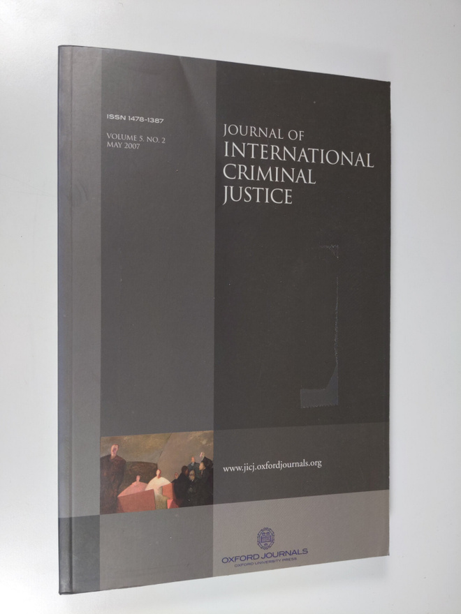 Journal of International Criminal Justice - vol. 5, no. 2...