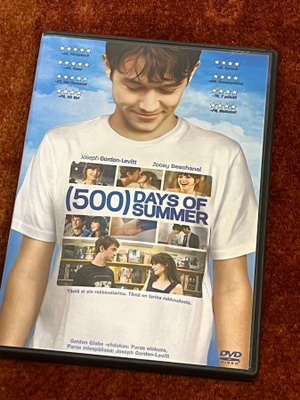500 DAYS OF SUMMER - DVD - joseph gordon-levitt
