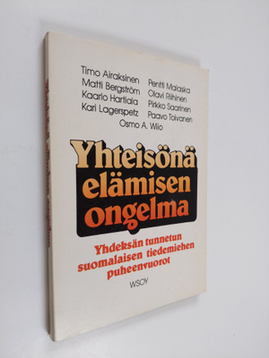 Yhteisönä elämisen ongelma : studia generalia -esitelmäsa...