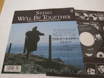 Sting we'll be together 7 45 japani 1987 the police
