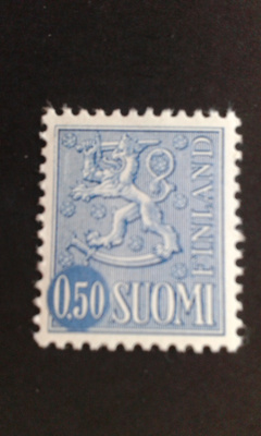1970 sininen 0,5mk**