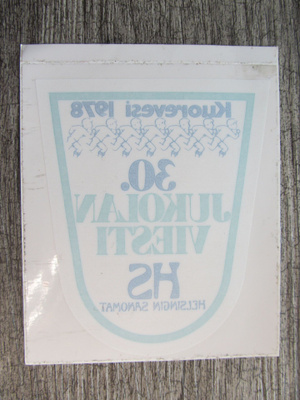 SUUNNISTUS.....30. Jukolan viesti 1978, Kuorevesi.