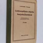 L. Lehtimäki : Laskuopillisia ohjeita ja harjoitustehtävi... - pikkukuva 1