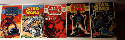 StarWars sarjakuvalehtiä 5 kpl