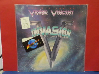 VINNIE VINCENT - INVASION EX-/EX U.S -88 PRESS LP