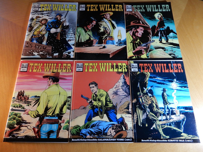 TEX WILLER 2006 VUOSIKERTA, KAIKKI 16 KPL