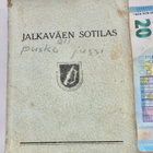 VANHA Ohjekirja Jalkaväen Sotilas 1955 - pikkukuva 1