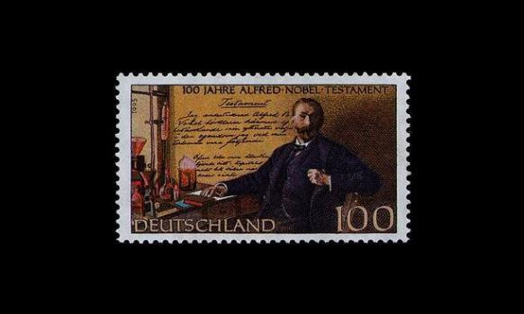 Saksa 1828 ** Alfred Nobelin testamentti 100v (1995)