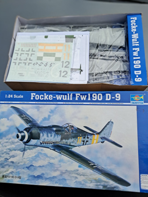 Trumpeter 1/24 Focke Wulf 109 D-9