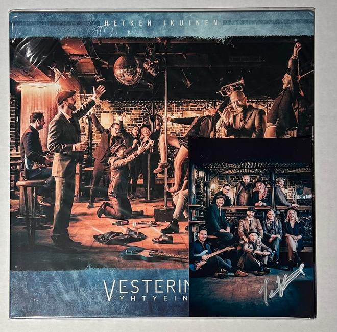 VESTERINEN YHTYEINEEN : Hetken ikuinen - LP,nimmari,uusi