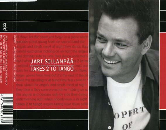 JARI SILLANPÄÄ Takes 2 To Tango - MINT! - 2004 CDS  - E.S.C.