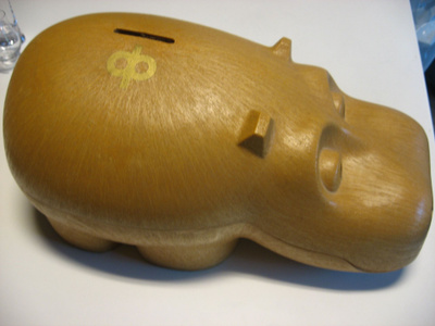 ISO Henri-Hippo säästölipas OP, MK-tuote