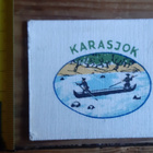 Karasjok vintage kangasmerkki harvinainen - pikkukuva 1
