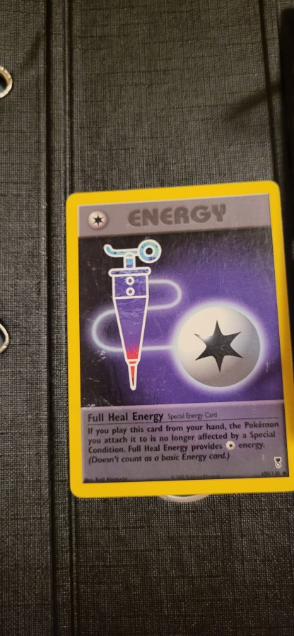 Full Heal Energy #100 Legendary Collection Pokemon CCG card