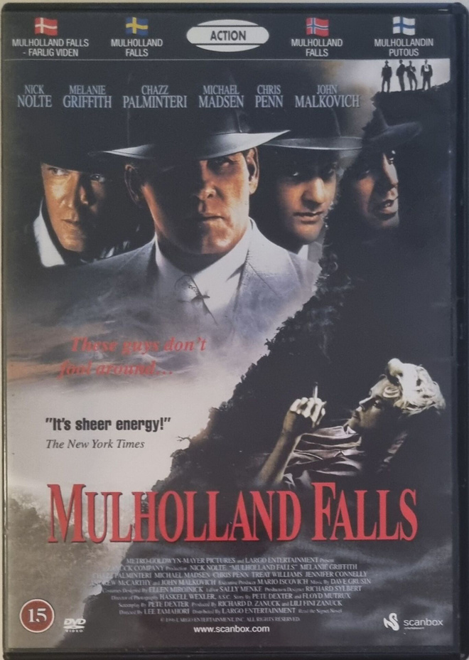 MULHOLLAND FALLS DVD