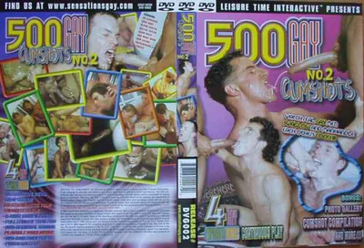 500 Gay Cumshots # 2 ** 4 Hours ** GAY ** DVD