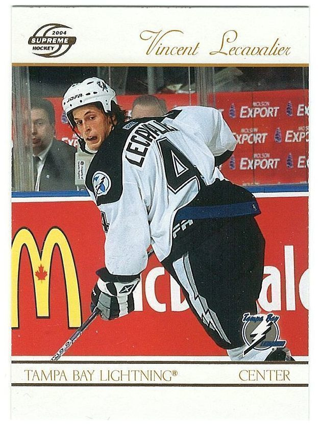 03-04 Pacific Supreme #88 Vincent Lecavalier