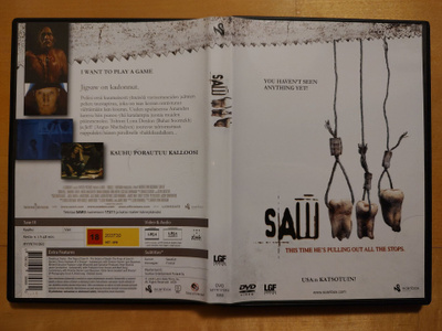 Saw III DVD