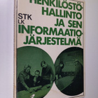 Henkilöstöhallinto ja sen informaatiojärjestelmä - pikkukuva 1