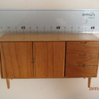 Nukkekoti teak lipasto - pikkukuva 1