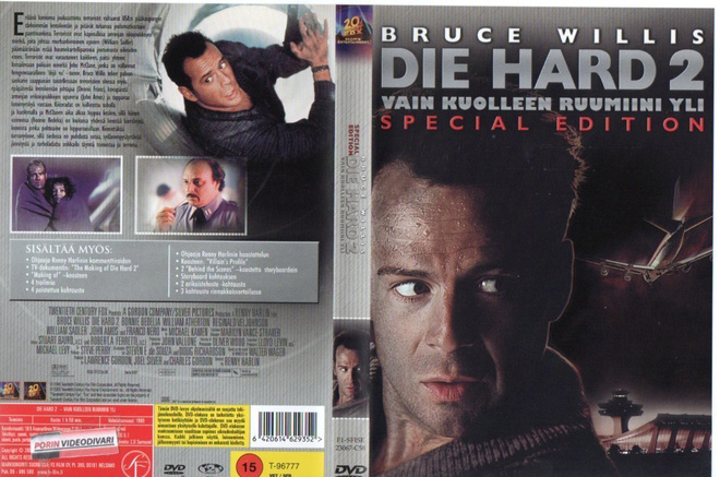 DIE HARD 2 -SPECIAL EDITION	(1 838)-FI-	DVD	(2)	bruce willis