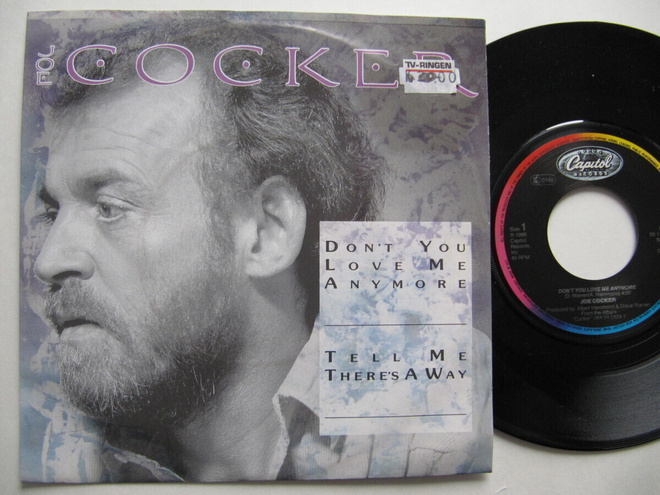 Joe Cocker Don't You Love Me Any More  7" sinkku
