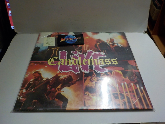 CANDLEMASS - LIVE IN STOCKHOLM M-/EX+ 2LP
