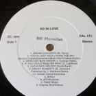 bill macmillan lp: so in love, sal 313 - pikkukuva 3