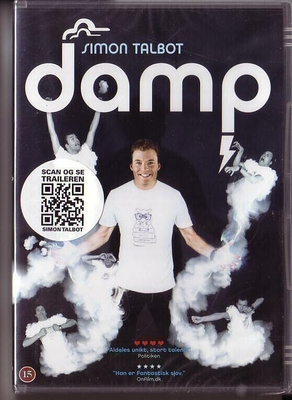 dvd, Simon Talbot - Damp - UUSI / New [comedy]
