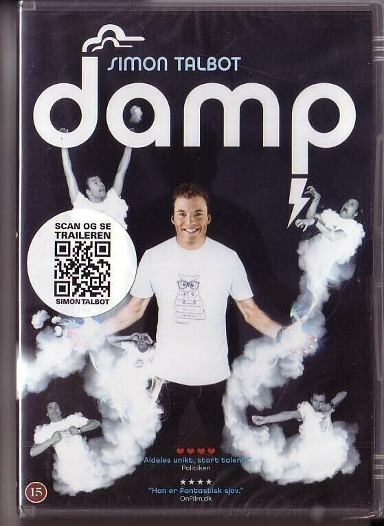dvd, Simon Talbot - Damp - UUSI / New [comedy]