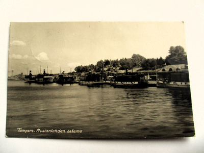 Tampere Mustanlahden satama - 1933