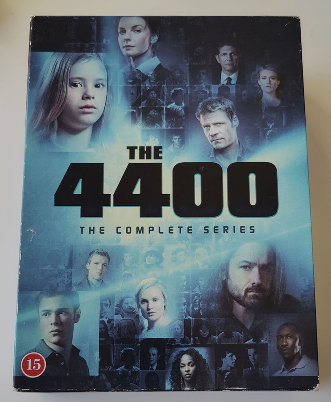 4400 tv-sarja, kaikki kaudet ja jaksot.  ( dvd )