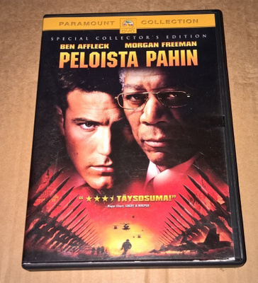 PELOISTA PAHIN DVD